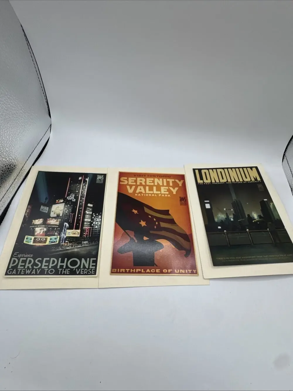 Firefly Serenity Postcards Lot QMx Blue Sun Travel Wavecards Series 1 OOP